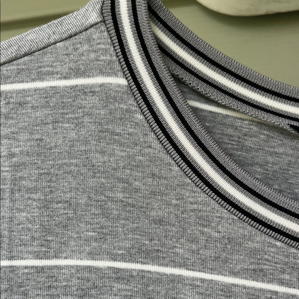 New White House Black Market Long Sleeve Gray Dress - Picture 6 of 10